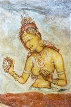 Sigiriya wall frescoes