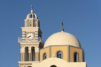 Dome and church-tower of the Catholic Cathedral of St. John the Baptist