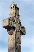 World War I memorial cross at George E. de Silva Park