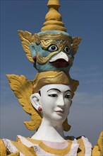 Nat deity statue at Kyaik Tan Lan Pagoda