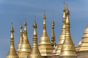 Golden Stupas