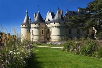15th century castle Chateau de Chaumont