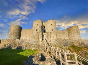 Medieval Harlech Castle