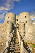 Medieval Harlech Castle