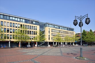 Office and commercial buildings at the Willy-Brandt-Platz