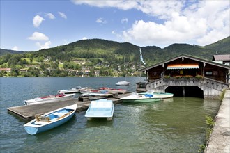 Boathouse on Lake Tegernsee in Egern