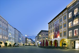 Historic residential and commercial buildings at Max-Josefs-Platz