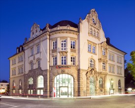 Historical commercial building in Munchener Strasse