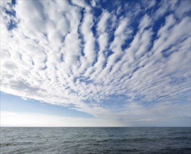 Cloud formation over the Baltic Sea