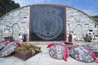 Monument to the Albanian freedom fighters UCK