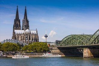 Cologne Cathedral on the Rhine