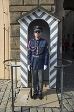 Watchguard in the Prague castle