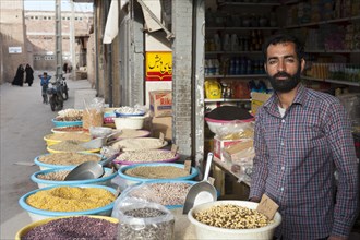 Vendor of legumes and spices