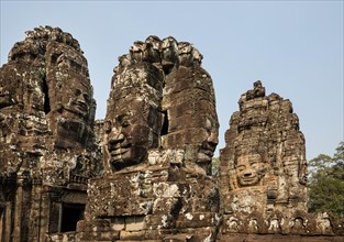 Towers with the face of Bodhisattva Lokeshvara