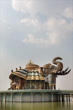 Elephant Temple Thep Wittayakhom Vihara