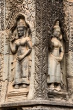Apsara figures