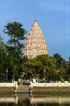 City column in Khmer style