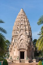 City column in Khmer style