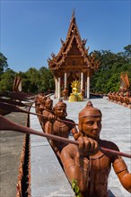 Wat Sa Suk Prasan temple ship in Wat Ban Na Muang