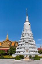 Phochani Pavilion and stupa of King Norodom