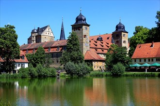 Schloss Thurnau and castle pond