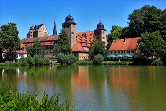 Schloss Thurnau and castle pond