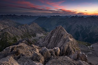 Lechtal Alps at sunrise