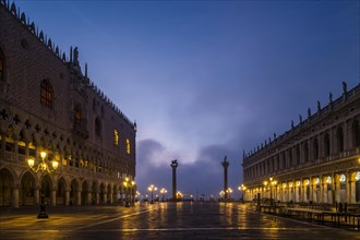Doge's Palace at the blue hour