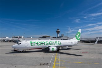 A Boeing 737-800 of the Transavia airline