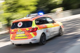 High-speed emergency ambulance