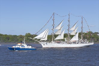 Sailing ship "Dar Mlodziezy"
