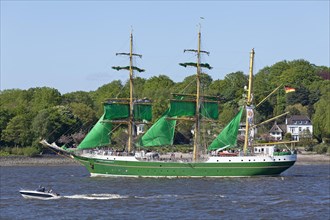 Sailing ship "Alexander von Humboldt II"