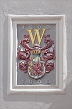 Crest on the town hall
