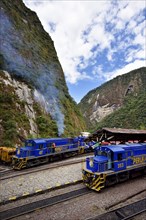Terminus of the Peruvian southern railway Ferrocarril del Sur