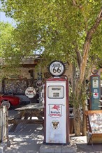 Old gas pump on the historic Route 66