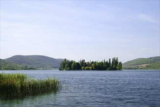 Monastery island of Visovac