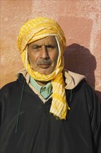 Portrait of a Berber man