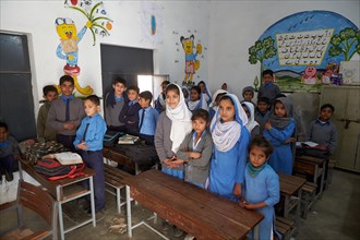 School class in a primary school