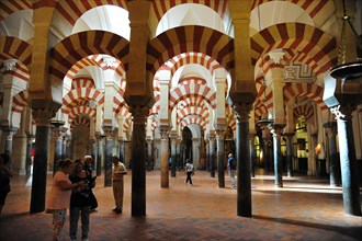Inside the Mezquita-Catedral de Cordoba Mosque-Cathedral