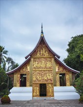 Funerary chapel in the temple Wat Xieng Thong