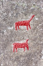 Himmelstalund rock engravings