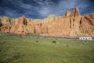 Red rock formations