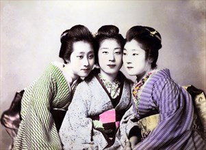 Three geishas