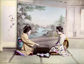 Two geishas