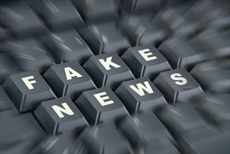 Symbol image for the topic Fake News
