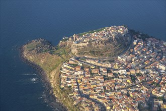 Aerial view of Castelsardo