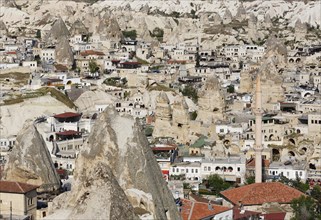 View of the town of Goreme