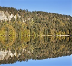 Lake Feldsee and Feldberg mountain