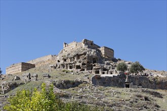 Acropolis with Lycian rock tombs and fortress