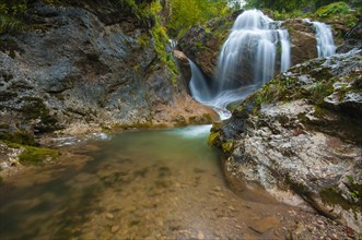 Barenschutzklamm waterfall